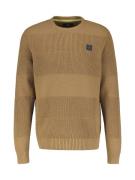 Lerros Gebreide trui LERROS heren pullover in structuurbrei kwaliteit