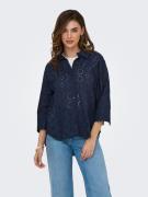JDY Overhemdblouse JDYTALLIE 3/4 LONG SHIRT WVN NOOS