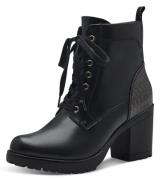 Marco Tozzi Veterlaarsjes hakken, enkellaars, veterschoenen in vegan-v...