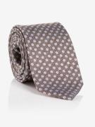 MONTI Stropdas gemaakt van pure zijde, met stippenpatroon, 6,5 cm bree...