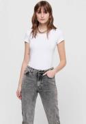 Only Shirt met ronde hals ONLLIVE – Shirt met ronde hals en figuuracce...