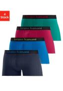 Bruno Banani Boxershort voor heren met gekleurd merkopschrift bij de b...