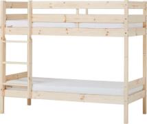 Hoppekids Stapelbed Eco comfort kinderbed 90x200 of 70x160 van massief...