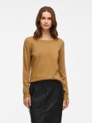 Vila Trui met ronde hals VIRIL O-NECK L/S KNIT TOP - NOOS