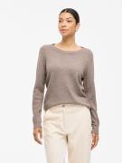 Vila Trui met ronde hals VIRIL O-NECK L/S KNIT TOP - NOOS