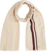 Tommy Hilfiger Sjaal ESSENTIAL FLAG SCARF transparante structuur, lich...