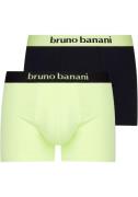 Bruno Banani Boxershort Flowing met contrasterend logo-tailleband (2 s...