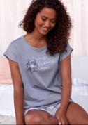Vivance Dreams Pyjama top met mooie frontprint