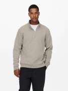 ONLY & SONS Sweatshirt ONSCERES HALF ZIP SWEAT