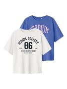 Name It T-shirt NKFLAISA SH NREG SS TOP 2P (set, 2-delig)