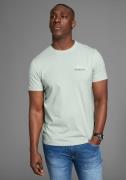 DELMAO T-shirt met subtiele logo-opdruk in club-design