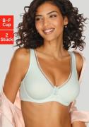 Petite fleur Minimizer-bh van katoen met naadloze cups, basic lingerie...