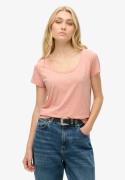 Superdry Shirt met korte mouwen SCOOP NECK TEE