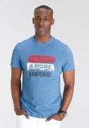 DELMAO T-shirt Korte mouw, bedrukt, ronde hals, van katoen en polyeste...
