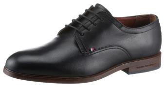 Tommy Hilfiger Veterschoenen HILFIGER THUNIT LEATHER SHOE hakken, zake...