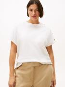 Tommy Hilfiger Curve Shirt met korte mouwen CRV GOLD BUTTON SS TEE