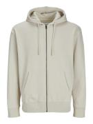 Jack & Jones Capuchonsweatvest JJECHARGE Hoodie met ribboorden en prak...