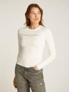 Tommy Jeans Curve Shirt met lange mouwen TJW SLIM LINEAR TEE LS EXT