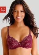 Lascana Beugel-bh WANDA met borduurkant in bloemetjes-look, dessous