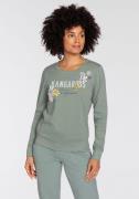 KangaROOS Sweatshirt met grote labelprint - nieuwe collectie