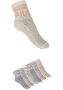 Fila Korte sokken JUNIOR GIRL QUARTER SOCKS met subtiele patroonstruct...