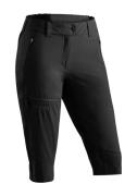 Maier Sports Outdoorbroek Lulaka capri loop Dames wandelbroek, elastis...