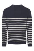 Joop Jeans Trui met ronde hals Gerono Breipatroon, patch aan de zijkan...