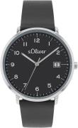 s.Oliver Kwartshorloge Horloge, dameshorloge, herenhorloge, leren band...