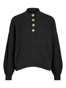Vila Trui met staande kraag VICHING CREW NECK L/S KNIT TOP - NOOS
