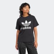 adidas Originals T-shirt TREFOIL TEE Basic shirt met grote trefoil log...