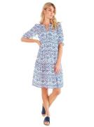 LINEA TESINI by Heine Gedessineerde jurk