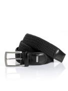 MONTI Gevlochten riem Hamburg 3,5 cm breed, elastische vlechtriem, cas...