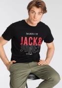 Jack & Jones T-shirt JCOKOMPO Korte mouwen design met print en optimal...
