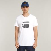 G-Star RAW T-shirt Vingerafdruk Burger