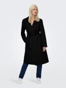 Only Lange jas ONLNICOLE LIGHT WRAP COAT CS OTW