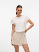 Vero Moda Shirt met korte mouwen VMEMMY SS LACE TAPE TOP JRS GA NOOS