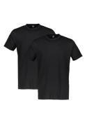 Lerros T-shirt LERROS dubbelpack T-shirt ronde hals in premium katoenk...