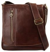 Piké Schoudertas echt leer, made in italy