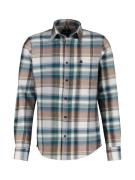 Lerros Geruit overhemd LERROS herenhemd in ruit-flanellen kwaliteit