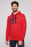 CAMP DAVID Hoodie met contrasterende print
