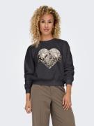 Only Sweatshirt ONLLAUREN L/S LEO O-NECK CC SWT