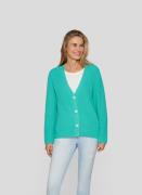 Rabe Vest met v-hals en knoopsluiting