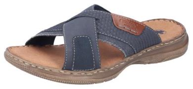 Rieker Slippers , zomerschoen, slippers, badschoen met zachte binnenzo...