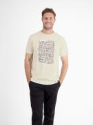 Lerros T-shirt LERROS T-shirt met logo print en ronde hals