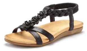 Lascana Sandalen Zomerschoen Sandalette, zomerschoen met sieraantjes e...