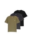 Tom Tailor Denim T-shirt met logoprint (set, 3-delig)