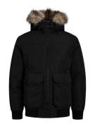 Jack & Jones Bomberjack JJCONSTRUCT FAUX FUR BOMBER Capuchon met afnee...