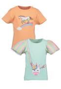 Blue Seven Shirt met korte mouwen met schattige eenhoorn-prints (set, ...