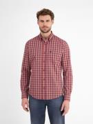 Lerros Geruit overhemd LERROS geruite herenhemd met button-down-kraag