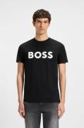 Boss Orange T-shirt Thinking met logoprint (1-delig)